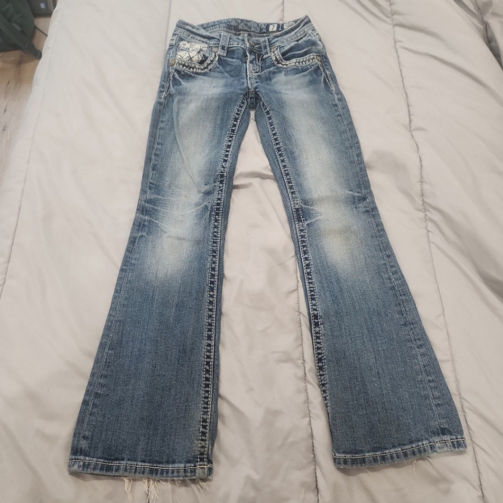 Girls Boot Cut Miss Me Jeans size 7